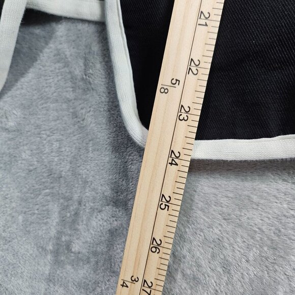 Talbots Blazer Womens 14 Black Military Stretch White Trim Preppy Jacket - Picture 12 of 12